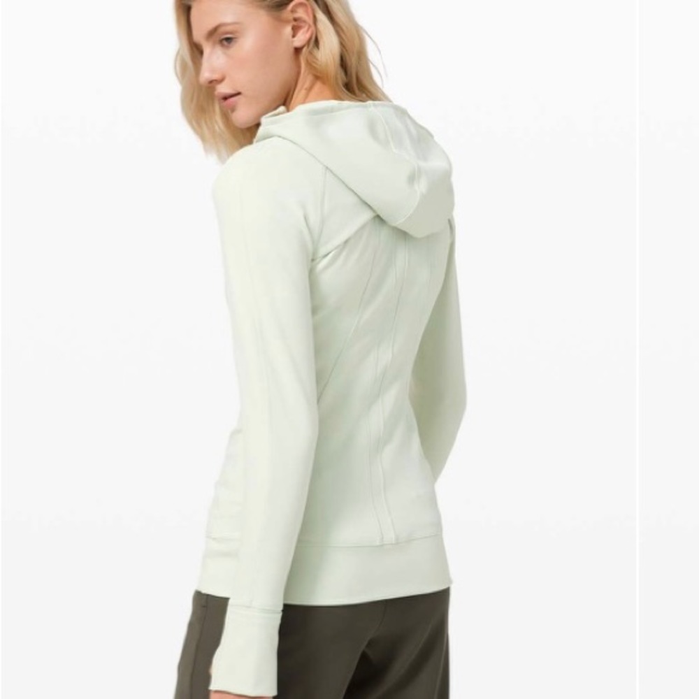 Lululemon Day Maker Hoodie Springtime Light Green Full Zip Jacket